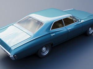 Chevrolet Impala 4 Door 1968 Modelo de impresión 3D