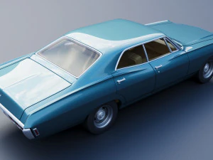 Chevrolet Impala 4 Door 1968 3D Print Model
