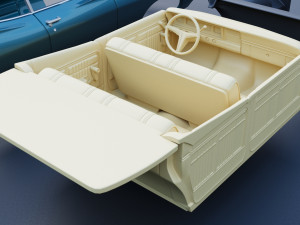 Chevrolet Impala 4 Door 1968 Modelo de impresión 3D