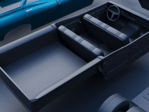 Chevrolet Impala Wagon 1968 3D Print Model