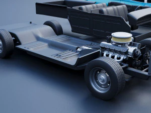 Chevrolet Impala Wagon 1968 3D Print Model
