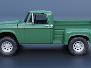 Dodge Power Wagon W100 1962 3D Print Model
