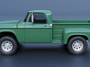 Dodge Power Wagon W100 1962 Modelo de Impressão 3D