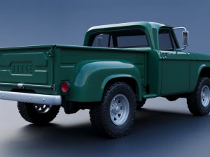 Dodge Power Wagon W100 1962 Modelo de Impressão 3D