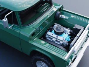 Dodge Power Wagon W100 1962 Modelo de Impressão 3D