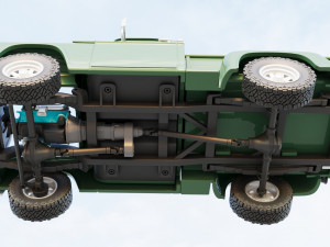 Dodge Power Wagon W100 1962 3D Print Model