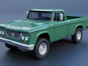 Dodge Power Wagon W100 1962 Modelo de Impressão 3D