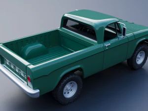 Dodge Power Wagon W100 1962 Modelo de Impressão 3D
