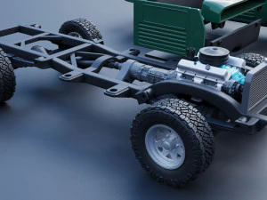 Dodge Power Wagon W100 1962 Modelo de Impressão 3D