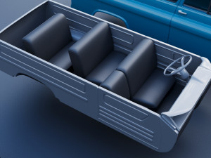 Chevrolet Suburban 1959 3D Print Model