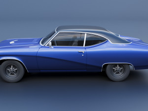 Buick Skylark 1969 3Dプリントモデル