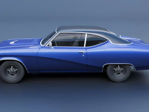 Buick Skylark 1969 3D Print Model