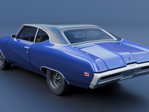 Buick Skylark 1969 3Dプリントモデル