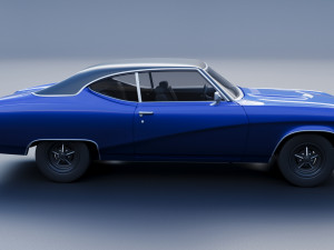 Buick Skylark 1969 3Dプリントモデル