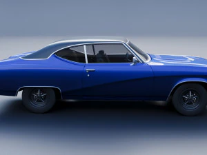 Buick Skylark 1969 3D Print Model