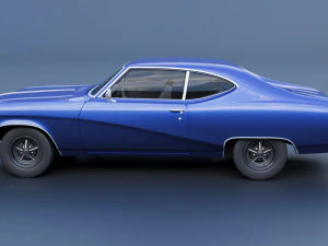Buick Skylark 1969 3D Print Model