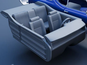 Buick Skylark 1969 3D Print Model
