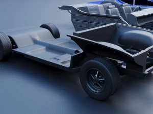 Buick Skylark 1969 3D Print Model
