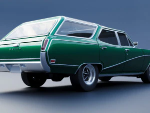 Buick Sport Wagon 1969 3D Print Model