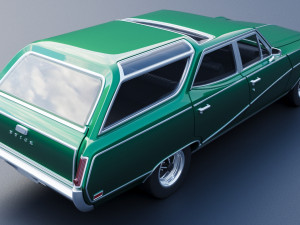 Buick Sport Wagon 1969 3Dプリントモデル