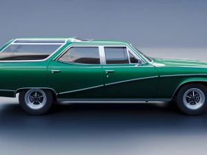 Buick Sport Wagon 1969 3D Print Model