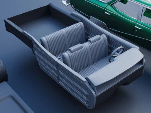 Buick Sport Wagon 1969 3D Print Model