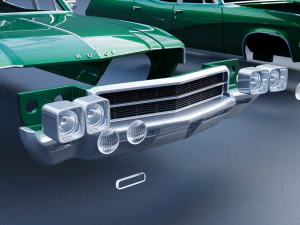 Buick Sport Wagon 1969 3D Print Model