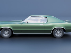 Pontiac Grand Prix 1969 3D-printmodel