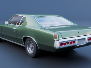 Pontiac Grand Prix 1969 3D-printmodel