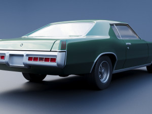 Pontiac Grand Prix 1969 3D-printmodel