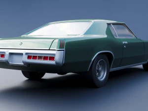 Pontiac Grand Prix 1969 3D Print Model