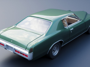 Pontiac Grand Prix 1969 3D-printmodel