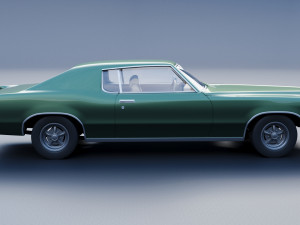 Pontiac Grand Prix 1969 3D-printmodel
