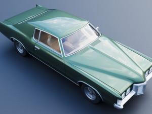 Pontiac Grand Prix 1969 3D-printmodel