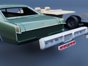 Pontiac Grand Prix 1969 3D-printmodel