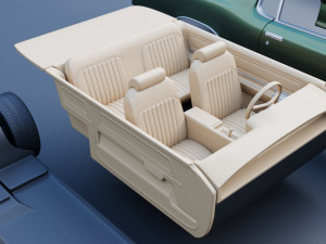 Pontiac Grand Prix 1969 3D-printmodel