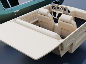 Pontiac Grand Prix 1969 3D-printmodel