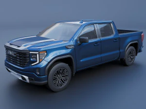 GMC Sierra 1500-2023 Modello di stampa 3D