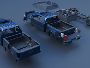 GMC Sierra 1500 - 2023 3D Print Model