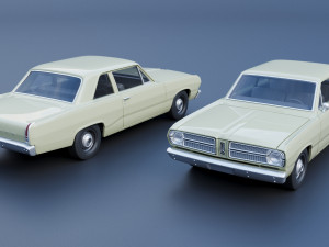 Plymouth Valiant 100 1967 Modelo de Impressão 3D