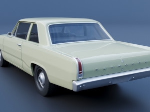 Plymouth Valiant 100 1967 Modelo de Impressão 3D