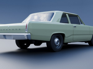 Plymouth Valiant 100 1967 Modelo de Impressão 3D