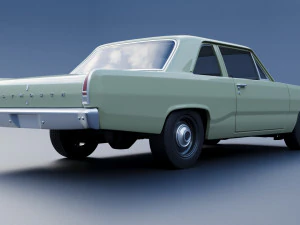 Plymouth Valiant 100 1967 3D Print Model