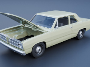 Plymouth Valiant 100 1967 Modelo de Impressão 3D