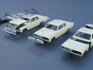 Plymouth Valiant 100 1967 3D Print Model