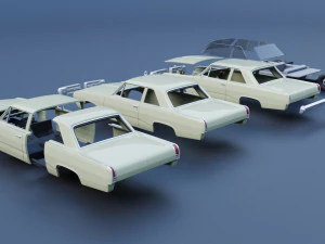Plymouth Valiant 100 1967 3D Print Model