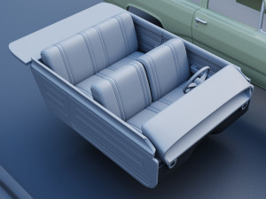 Plymouth Valiant 100 1967 Modelo de Impressão 3D
