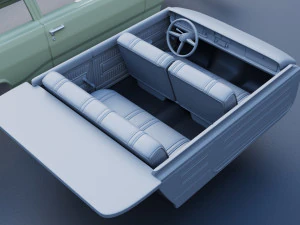 Plymouth Valiant 100 1967 3D Print Model