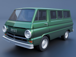 Dodge A100 3D-Druckmodell
