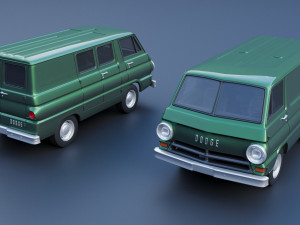 Dodge A100 3D प्रिंट मॉडल